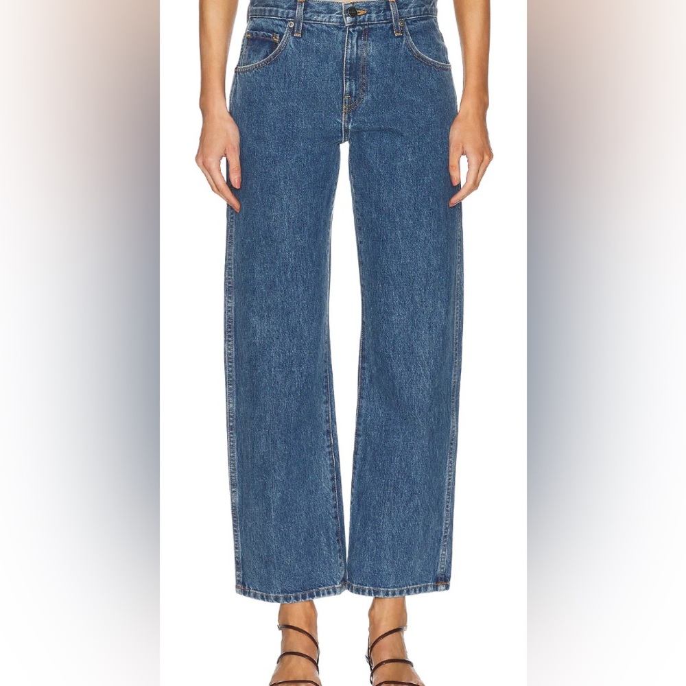 KHAITE Kerrie Straight Leg Jeans